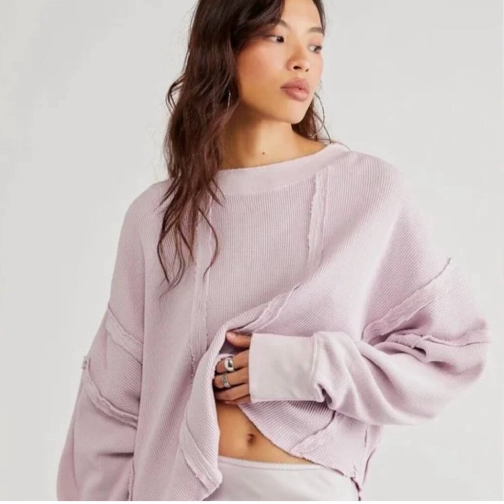 Free People Light Purple Thermal